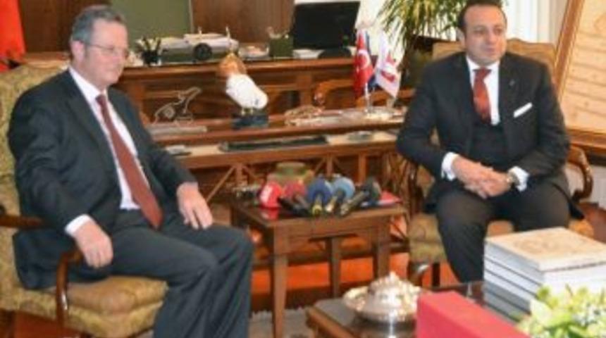 Ab Bakanı Bağış, Bel&ccedil;ika B&uuml;y&uuml;kel&ccedil;isini Kabul Etti