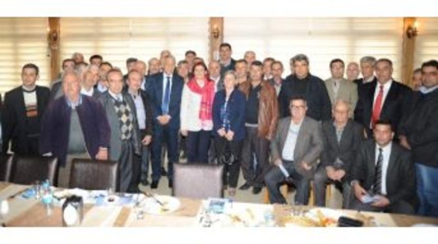 Çerçioğlu Ve Yavaşoğlu, Germencikli Köy Muhtarlarını Dinledi