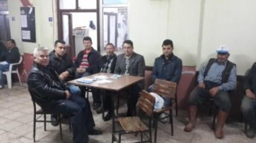 Burhaniye&rsquo;de Ak Partililer Hisark&ouml;y&rsquo;&uuml; Ziyaret Etti