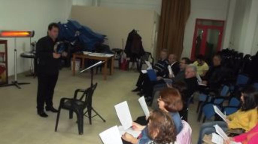 BAKAV Korosu Konsere Hazırlanıyor