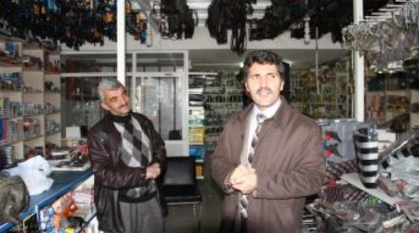 Başkan &Ccedil;akır Sanayi Sitesi Esnafını Ziyaret Etti