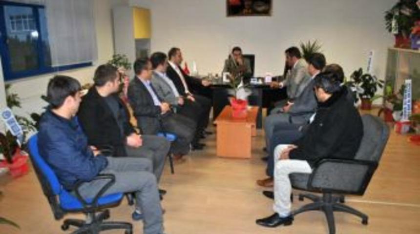 Bafra &Uuml;lk&uuml; Ocakları'ndan İl&ccedil;e Sağlık M&uuml;d&uuml;r&uuml; Ayta&ccedil; Akın&rsquo;a Ziyaret