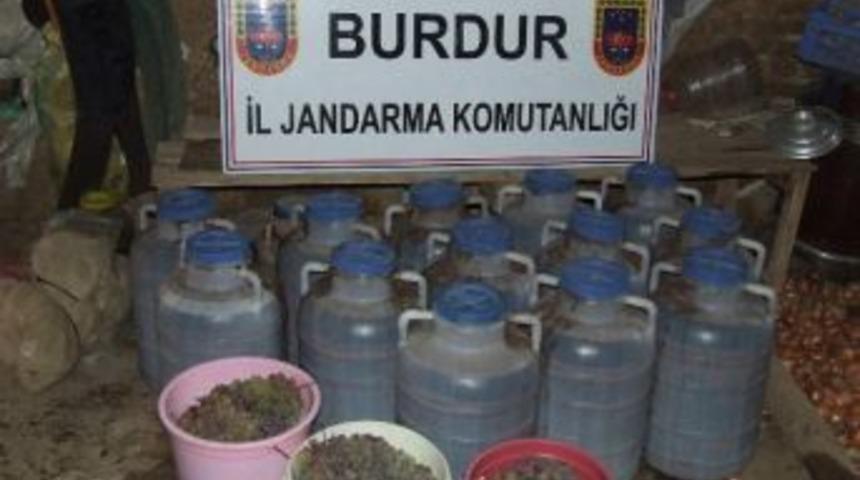 Burdur'da Bin 955 Litre Sahte Şarap Ele Ge&ccedil;irildi