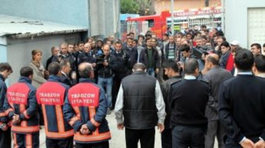 Trabzon Emniyeti'nde Yangın Tatbikatı