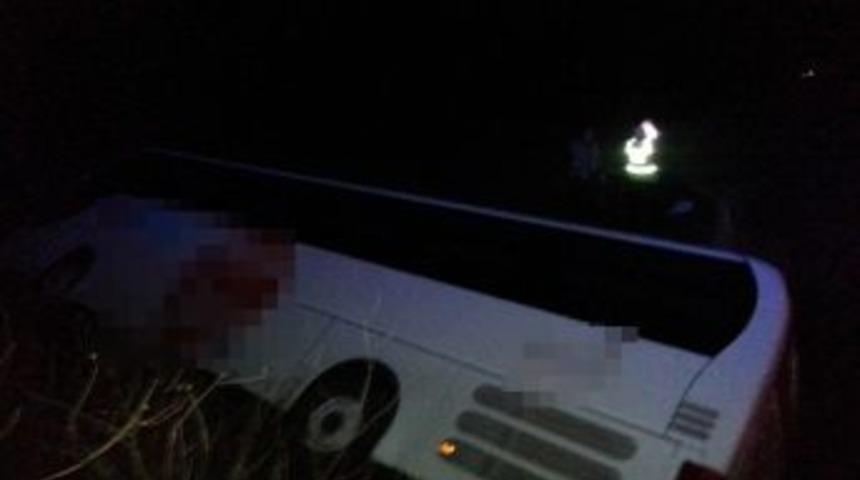 Otob&uuml;s Şarampole U&ccedil;tu: 8 Yaralı