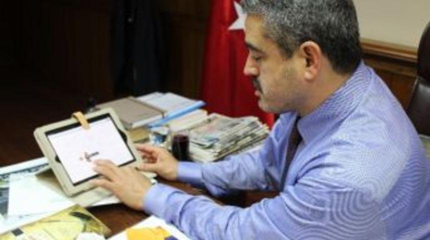 Nazilli'de Belediye Fen İşleri Gps İle Takip Ediliyor