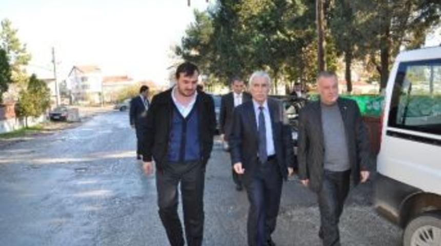 Başkan Birol Kaya Abdurrahman U&ccedil;ak&rsquo;ı Ağırladı