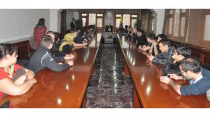 Avrupalı &Ouml;ğrencilerden Batman Belediyesi&rsquo;ne Ziyaret