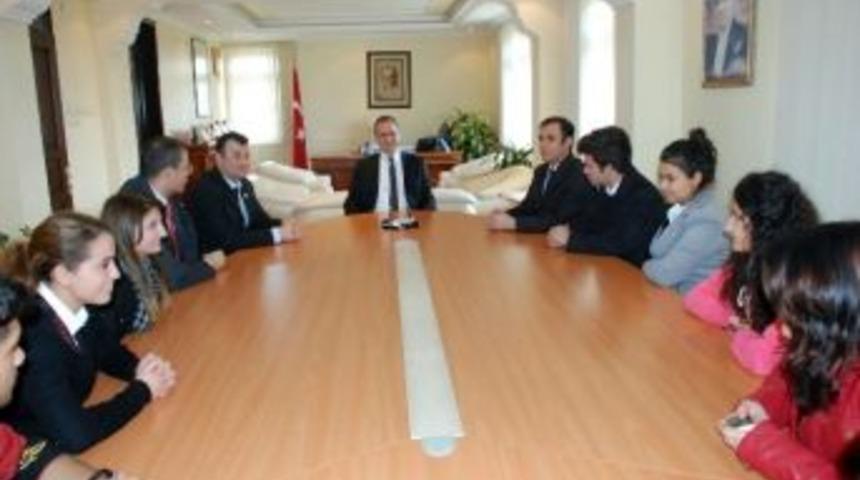 İngiliz &Ouml;ğrenciler Didim'de Ziyaretlerde Bulundu