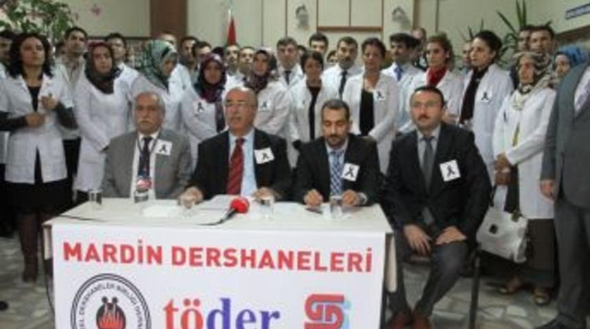 Mardin Dershaneler Birliği, Kapatma Kararına Tepki G&ouml;sterdi