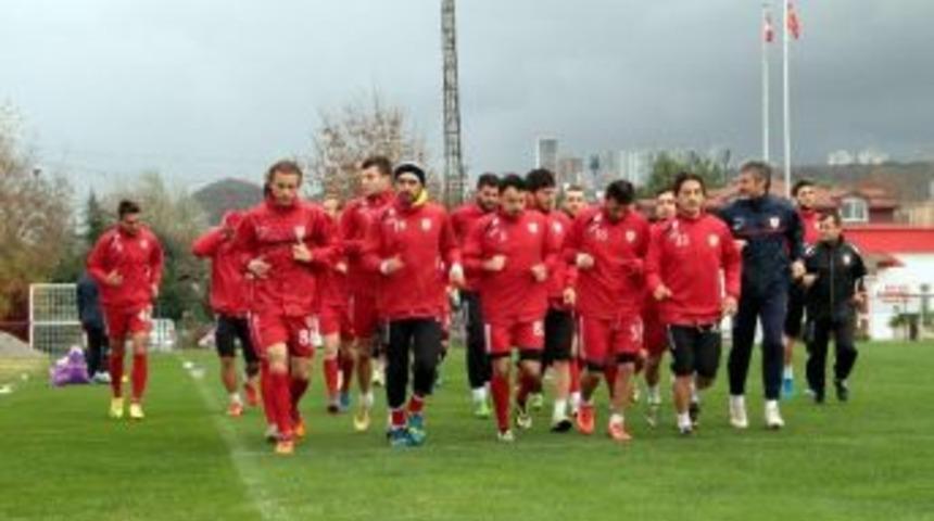 Samsunspor, Mersin İdmanyurdu Ma&ccedil;ı Hazırlıklarına Başladı