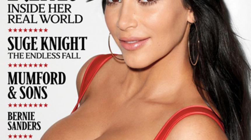 Kim Kardashian Rolling Stone'a poz verdi