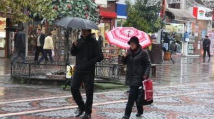 Edirne'de Sağanak Yağış