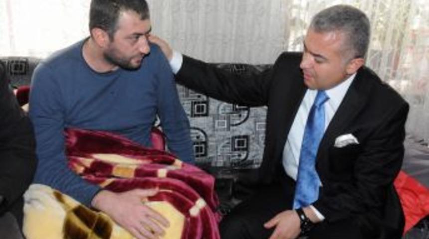 Suriyeli Tarafından &Ouml;ld&uuml;resiye D&ouml;v&uuml;len Işverene Kaymakam Sahip &Ccedil;ıktı