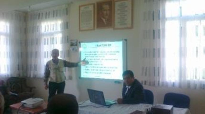 Didim&rsquo;de İl&ccedil;e Tarım Ve Jandarma İş Birliği İle K&ouml;ylerde Eğitim &Ccedil;alışması