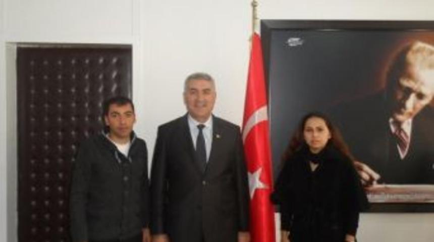 Gen&ccedil;lik Liderlerimizden İsa Şeker'e Ziyaret