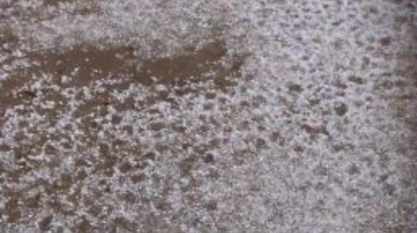 Araban&rsquo;a Dolu Yağdı