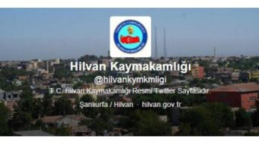 Hilvan Kaymakamlığı Twitter'da