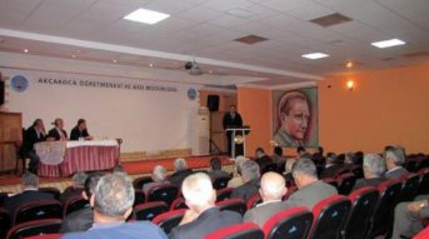 Ak&ccedil;akoca'da Birlik Genel Kurulu Yapıldı