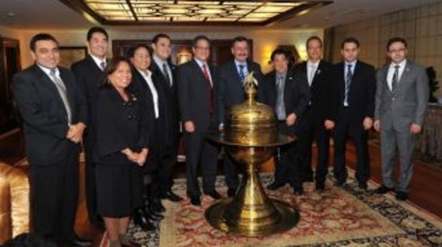 Başkan G&ouml;k&ccedil;ek&rsquo;e Ziyaretler