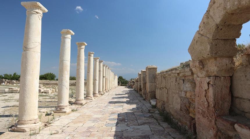 Tripolis Antik Kenti, d&ouml;nemin varlıklı bir ailesine aitmiş