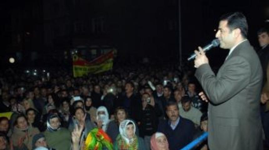 Bdp Eş Genel Başkanı Demirtaş Doğubayazıt&lsquo;ta