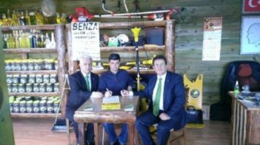 Burhaniye De Zeytincilere Makine Desteği