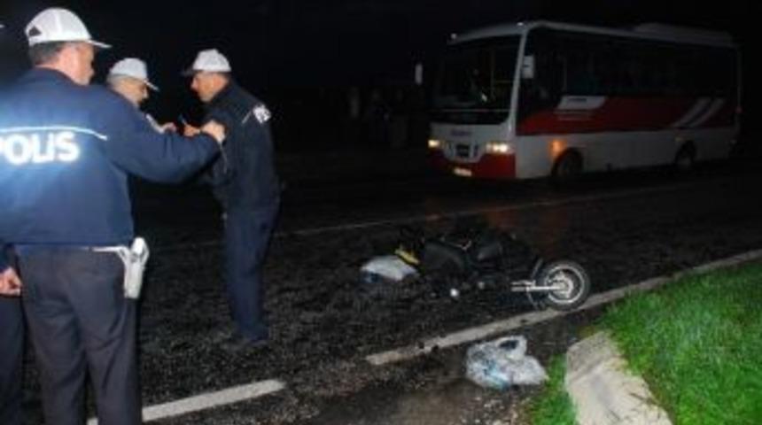 Elektrikli Bisikletle Kazada Yaralandı