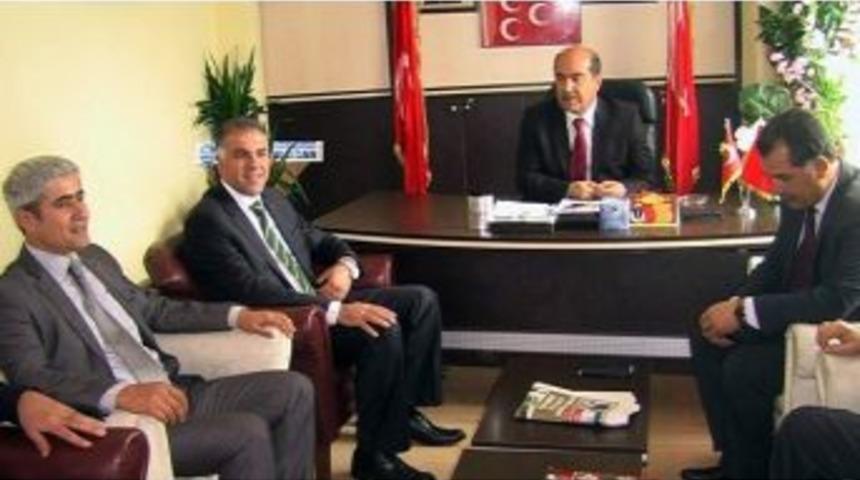 Chp&rsquo;den, Mhp&rsquo;ye Hayırlı Olsun Ziyareti