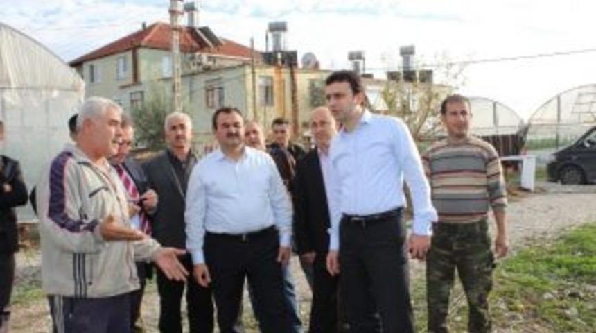 Milletvekili Samani Ve Ak Parti İl Başkanı K&ouml;se Demre&rsquo;de