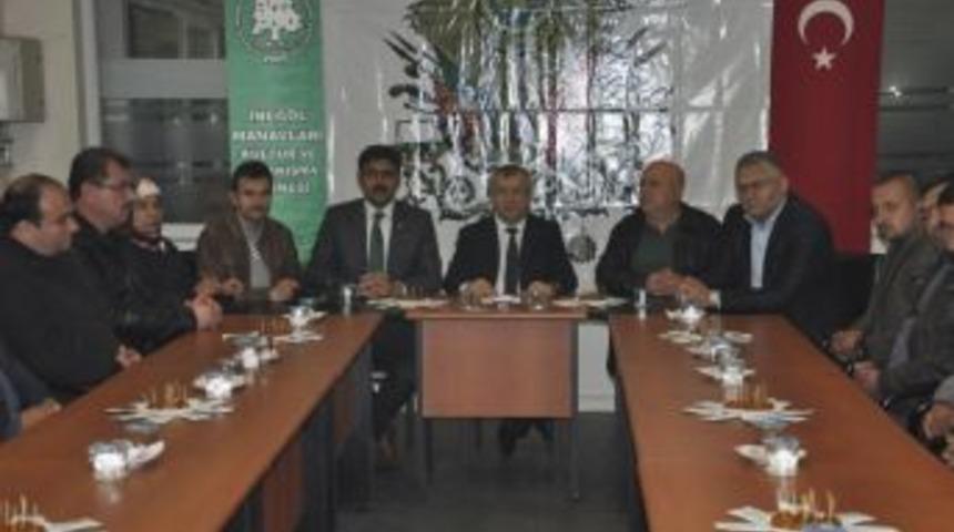 Bbp'den İneg&ouml;l Manavlar Derneği'ne Ziyaret