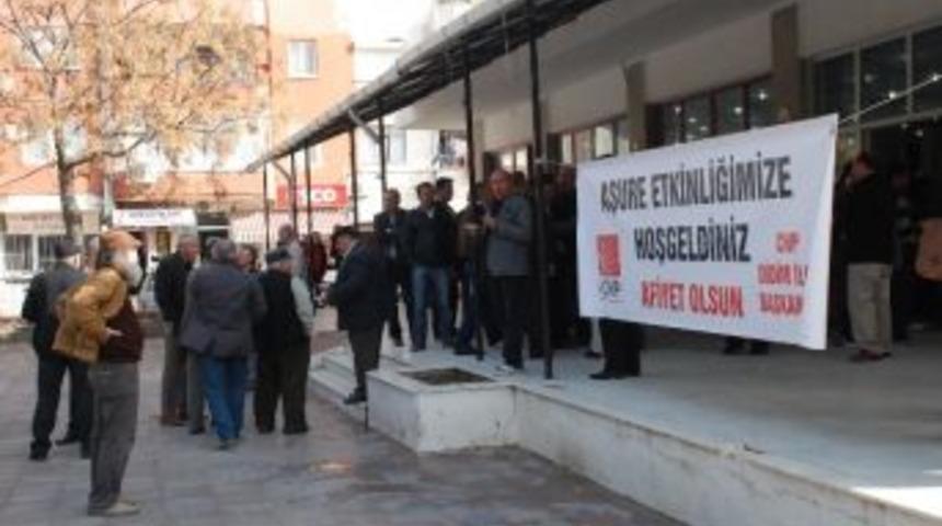 Didim Chp&rsquo;nin Geleneksel Aşure Etkinliği Yapıldı