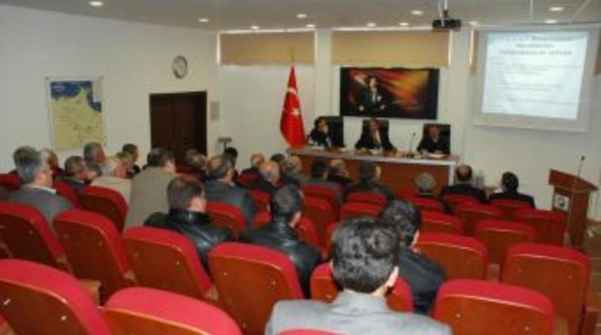 Sinop Merkez İl&ccedil;e K&ouml;ylerine Hizmet G&ouml;t&uuml;rme Birliği Toplantısı