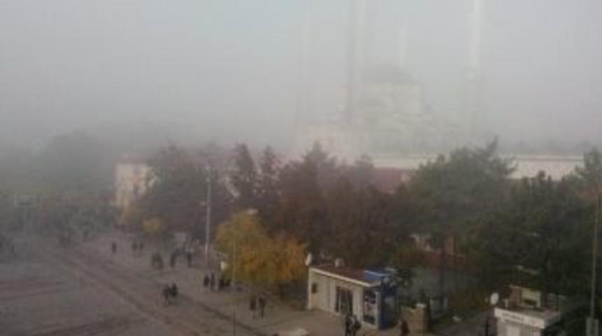 Kırıkkale&rsquo;de Sis Hayatı Olumsuz Etkiledi