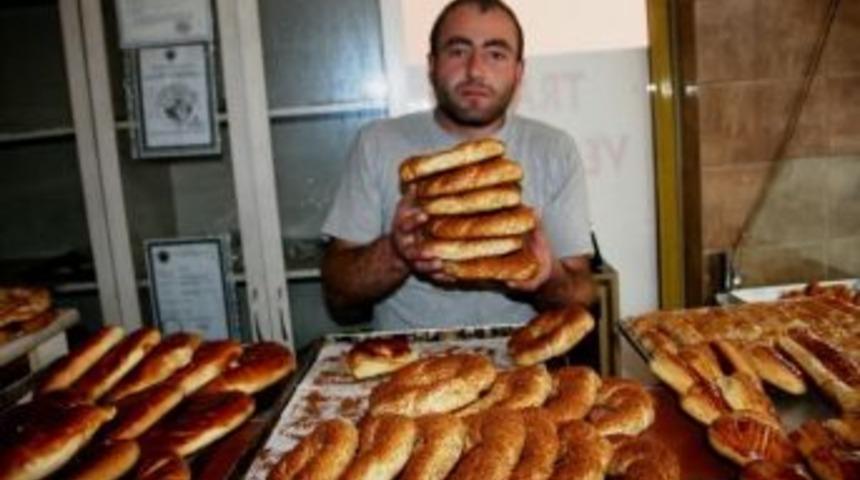 (haber &Ouml;zel) Iğdır&rsquo;da Simit 50 Kuruş