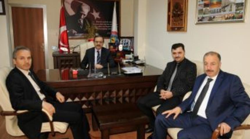 Samsun Sosyal Hizmetler M&uuml;d&uuml;r&uuml; Yıldırım, Başkan Şahin&rsquo;i Ziyaret Etti