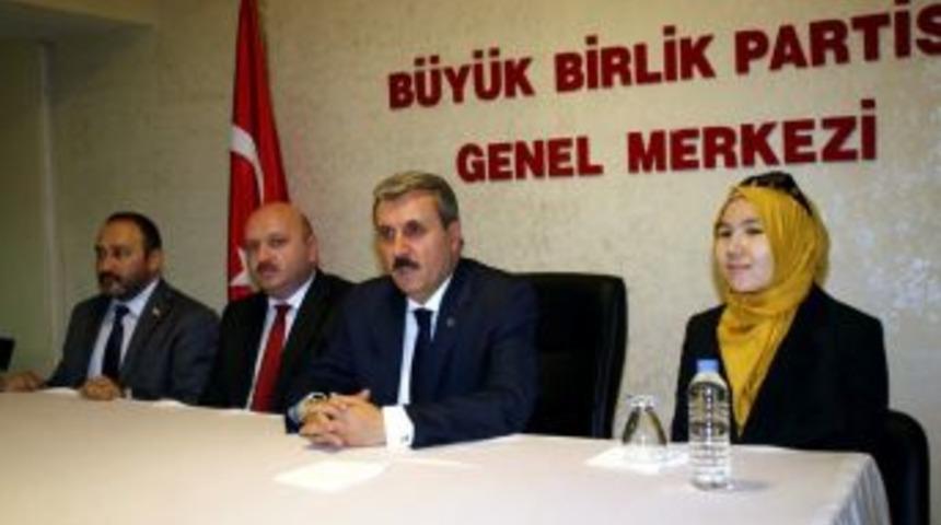 Destici: BBP I&ccedil;in De MGK Kararı &Ccedil;ıkarıldı