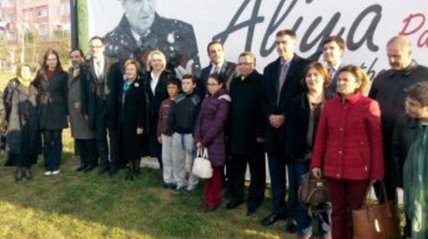 Eskişehir'de Aliya İzzetbegovi&ccedil; Parkı A&ccedil;ıldı