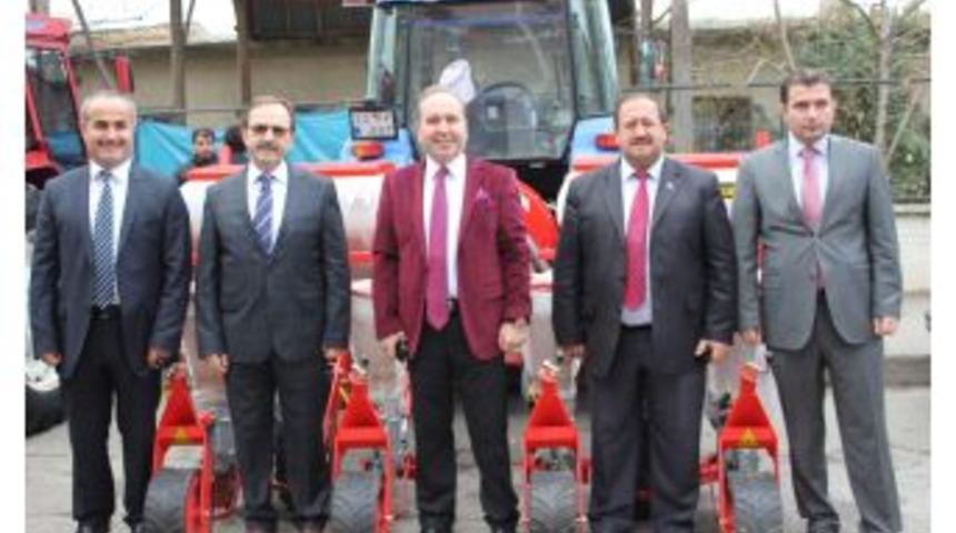 Bafra'da Yatırımcılara Makine Desteği