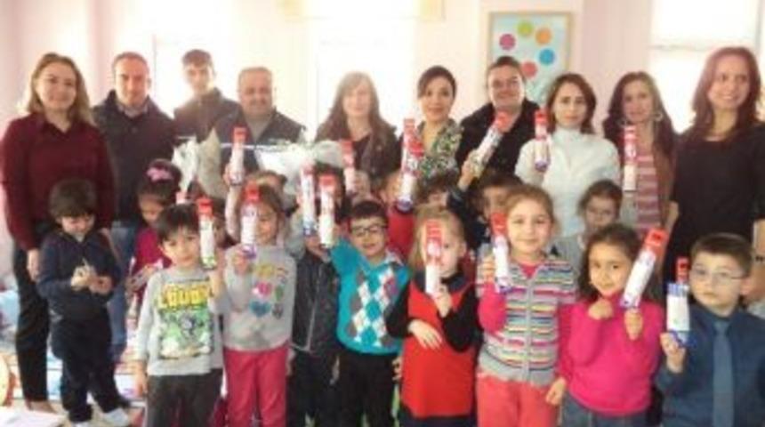 &Ccedil;orumgaz A.ş.&rsquo;den Anaokullarına Diş Fır&ccedil;ası Ve Macunu