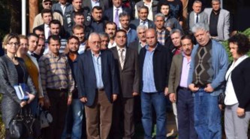 Mezitli ESKKK, esnafla kahvaltıda buluştu