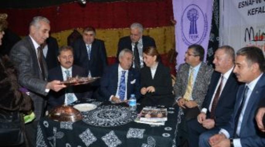 Tesk Genel Başkanı Paland&ouml;ken, Malatya Tanıtım G&uuml;nlerini Ziyaret Etti