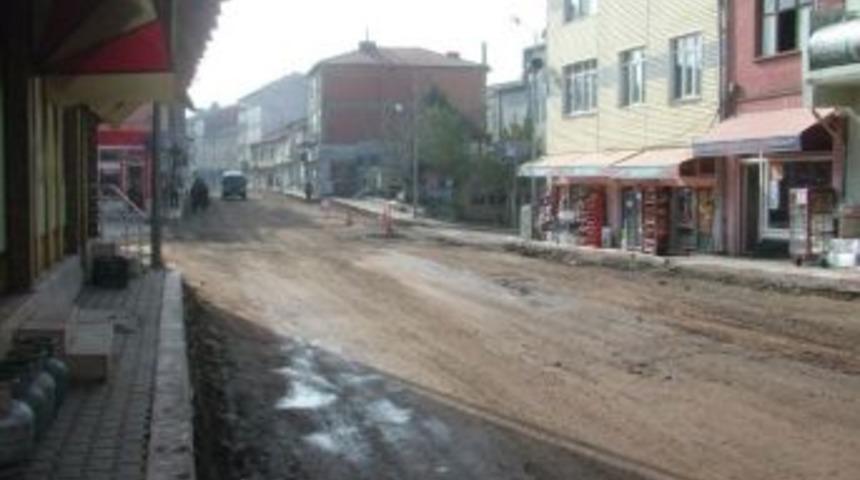 Altıntaş Asfaltlanıyor