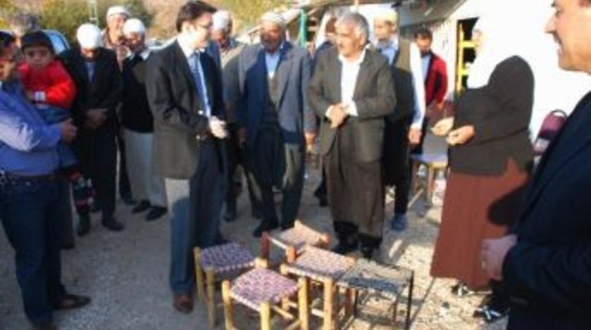 Lice Kaymakamı Efendioğlu K&ouml;y Gezilerine Devam Ediyor