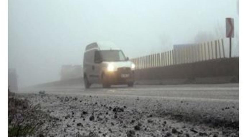 Bolu Dağında Kar Yağışı Başladı