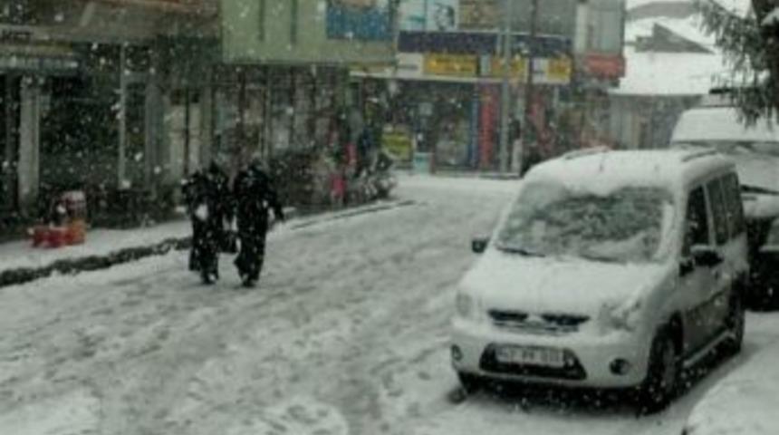 Bingöl’de Kar Yağışı Hayatı Olumsuz Etkiledi