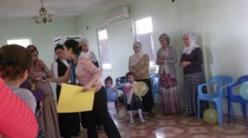 &Ccedil;atom'dan Silvan'daki K&ouml;ylere Sağlık Eğitimi