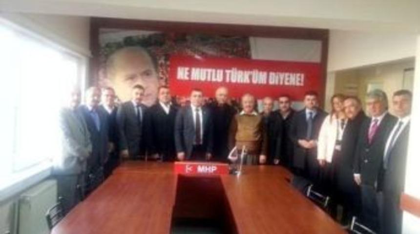 Egsiad&rsquo;dan Mhp İl Teşkilatına Ziyaret