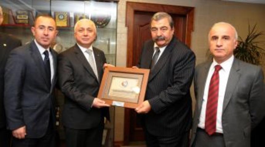 Samsun STO'yu Ziyaret Eden Konukoğlu&rsquo;ndan Birlik Ve Beraberlik Vurgusu