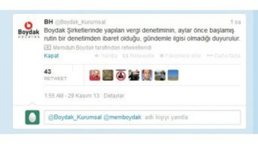 Boydak Holding: Denetim, Aylar &Ouml;nce Başlamıştı